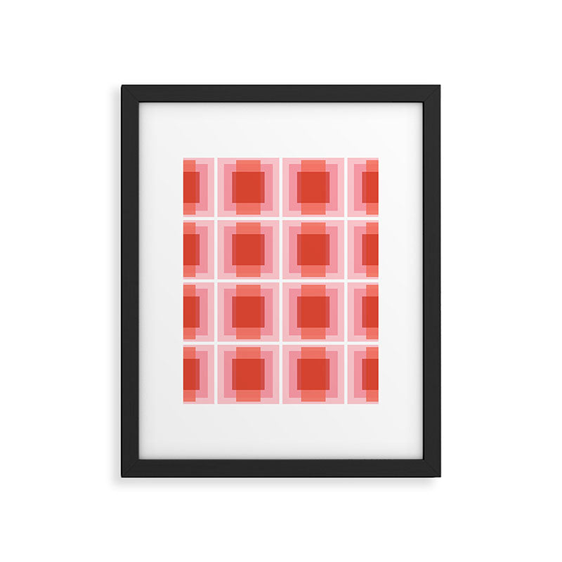 Bright Geometry Framed Art Print Gallery Image 6