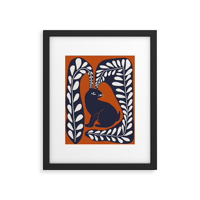 Bunny on the hill  Framed Art Print Gallery Image 6