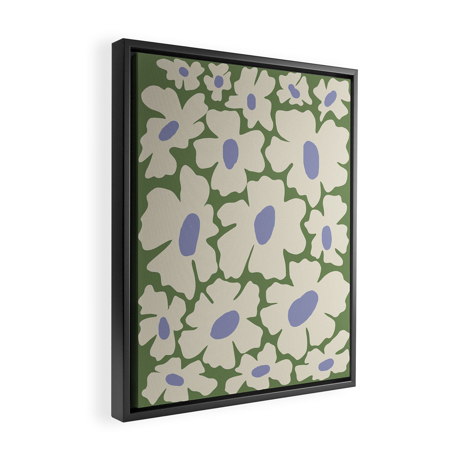 Cheery daisy  Framed Canvas Print Gallery Image 2