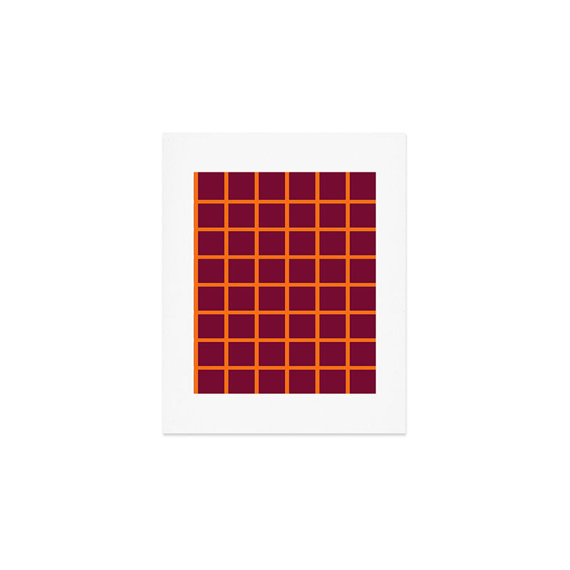 chequered  Art Print Gallery Image 1