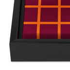 chequered  Framed Canvas Print Gallery Image 3