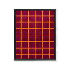 chequered  Framed Canvas Print Gallery Image 8