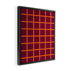 chequered  Framed Canvas Print Gallery Image 2
