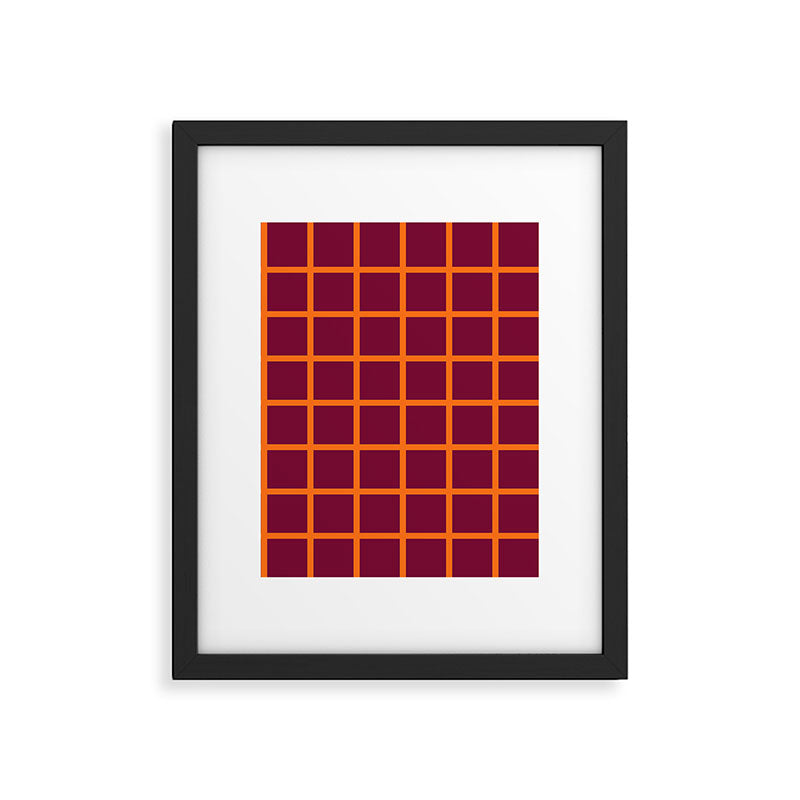 chequered  Framed Art Print Gallery Image 6