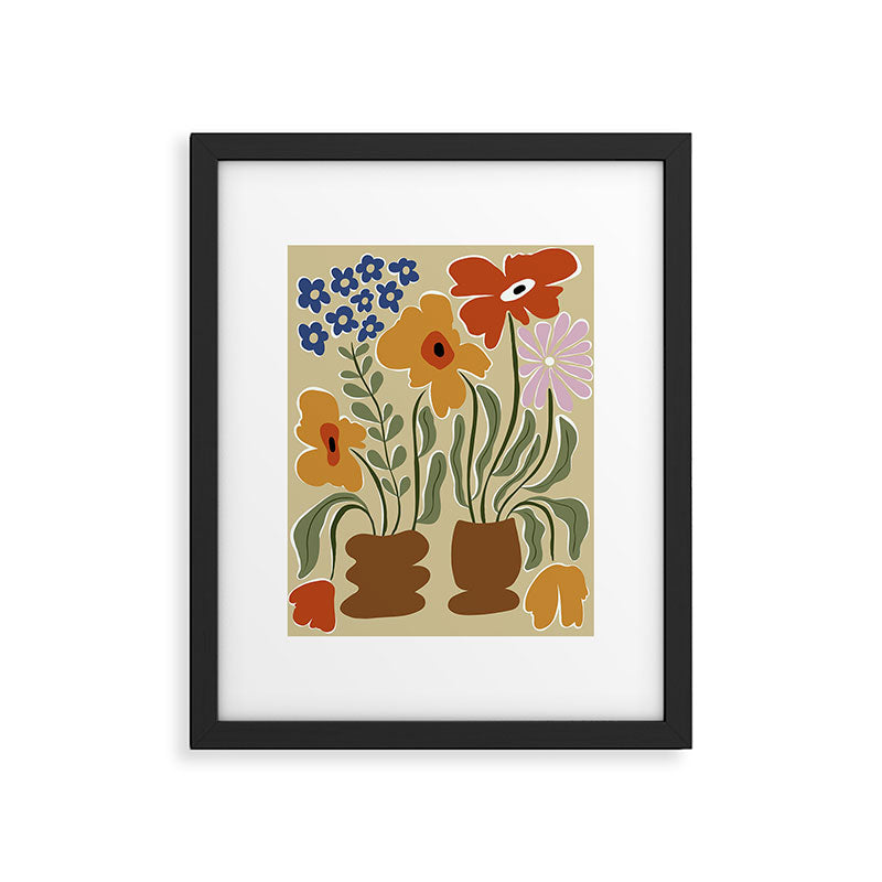 Classic Color Bloom Framed Art Print Gallery Image 5
