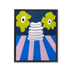 Color burst clay Framed Canvas Print Gallery Image 6