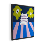 Color burst clay Framed Canvas Print Gallery Image 2