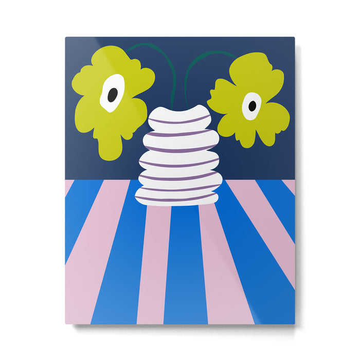 Color burst clay Metal Print Gallery Image 1