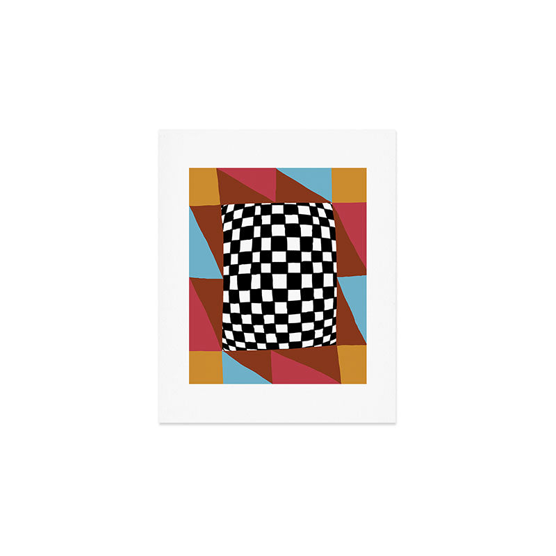 Color illusion  Art Print Gallery Image 1