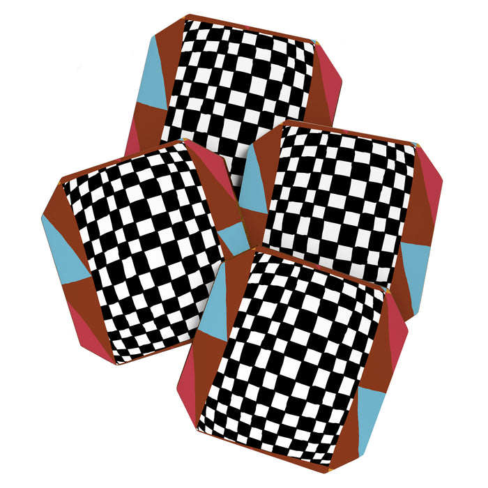 Color illusion  Coaster Gallery Image 1