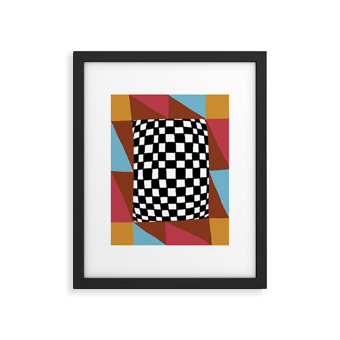 Color illusion  Framed Art Print Gallery Image 1