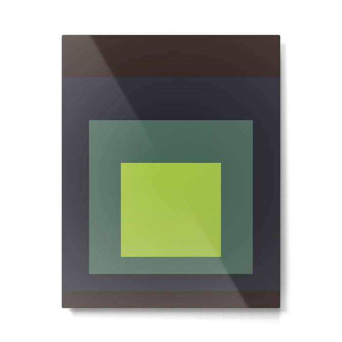color square 12 Metal Print Gallery Image 1