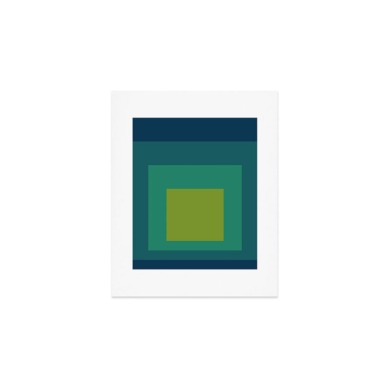 color square 16 Art Print Gallery Image 1