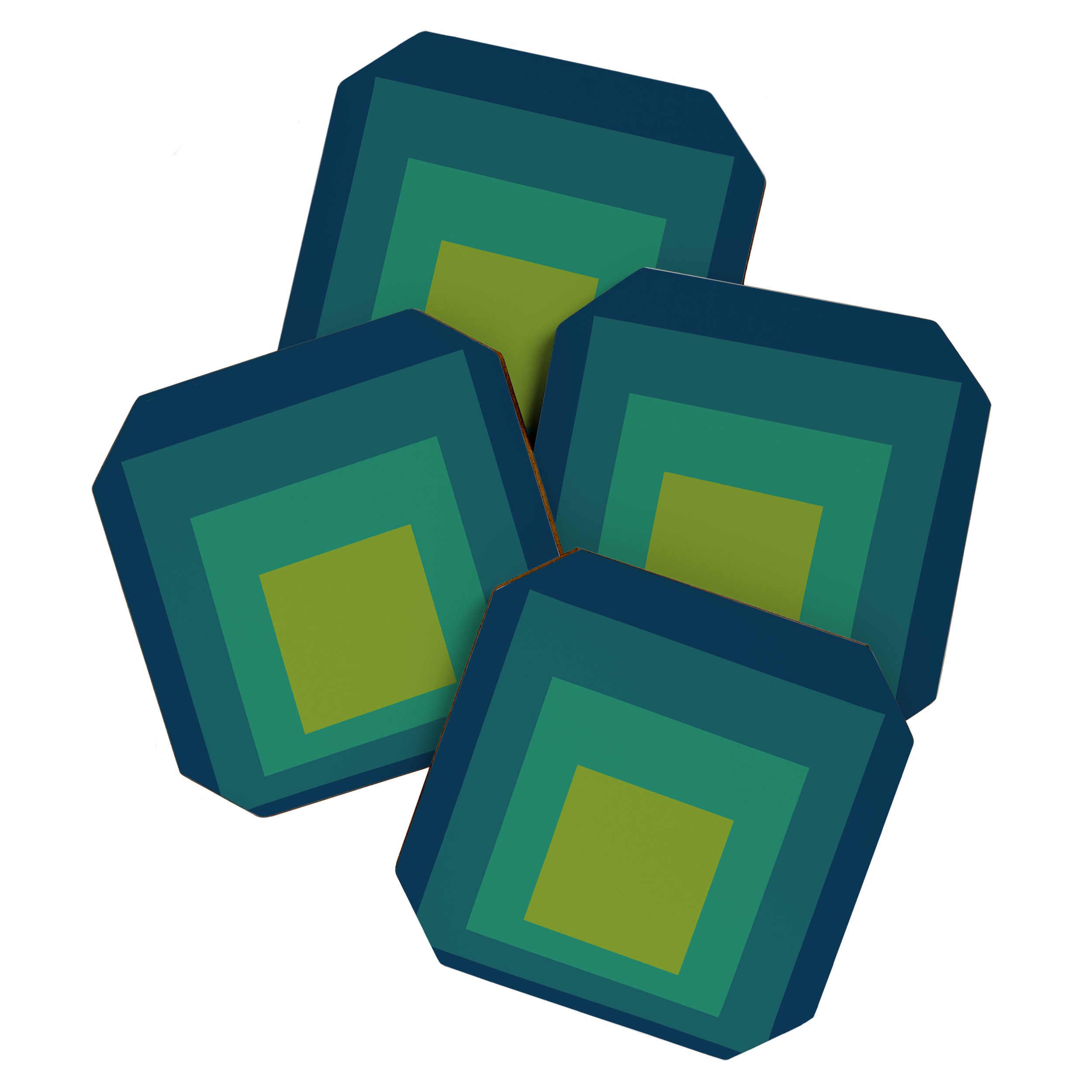 color square 16 Coaster Gallery Image 1