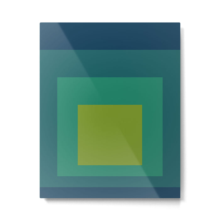 color square 16 Metal Print Gallery Image 1
