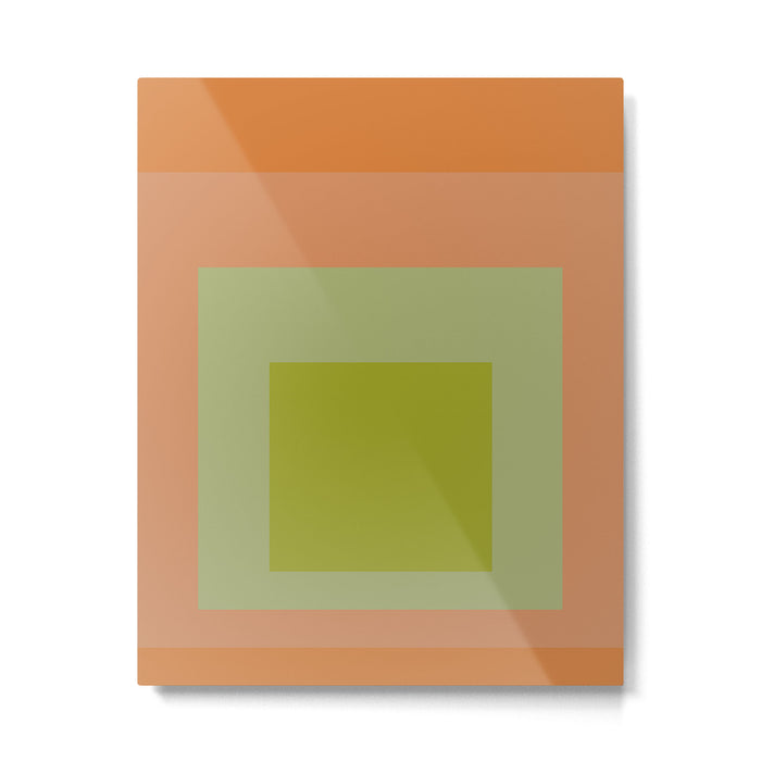 color square 8 Metal Print Gallery Image 1