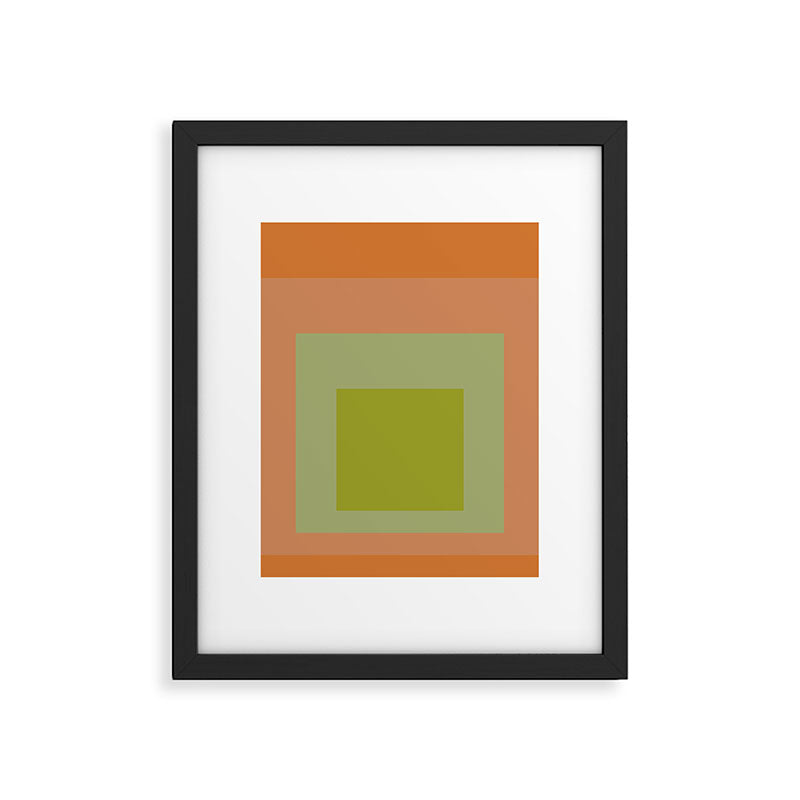 color square 8 Framed Art Print Gallery Image 6