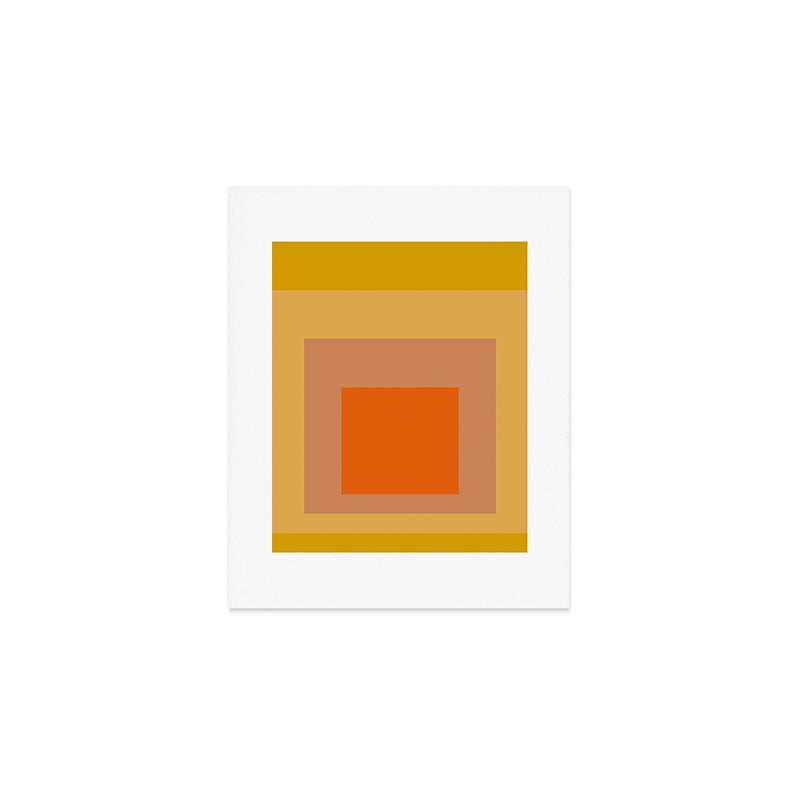 color square 9 Art Print Gallery Image 1