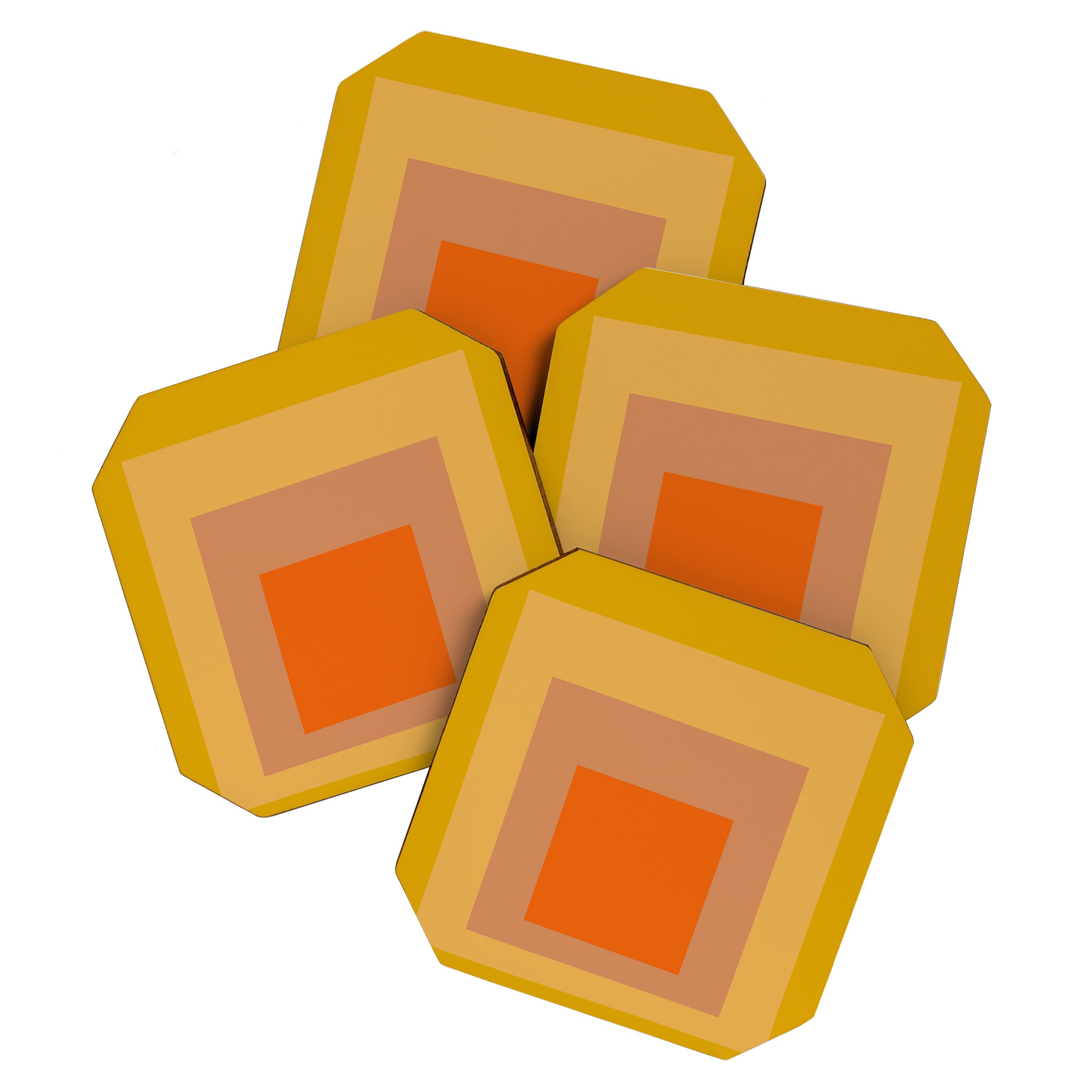 color square 9 Coaster Gallery Image 1