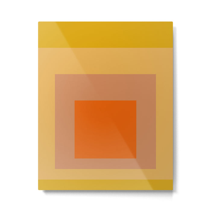 color square 9 Metal Print Gallery Image 1