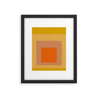color square 9 Framed Art Print Gallery Image 6