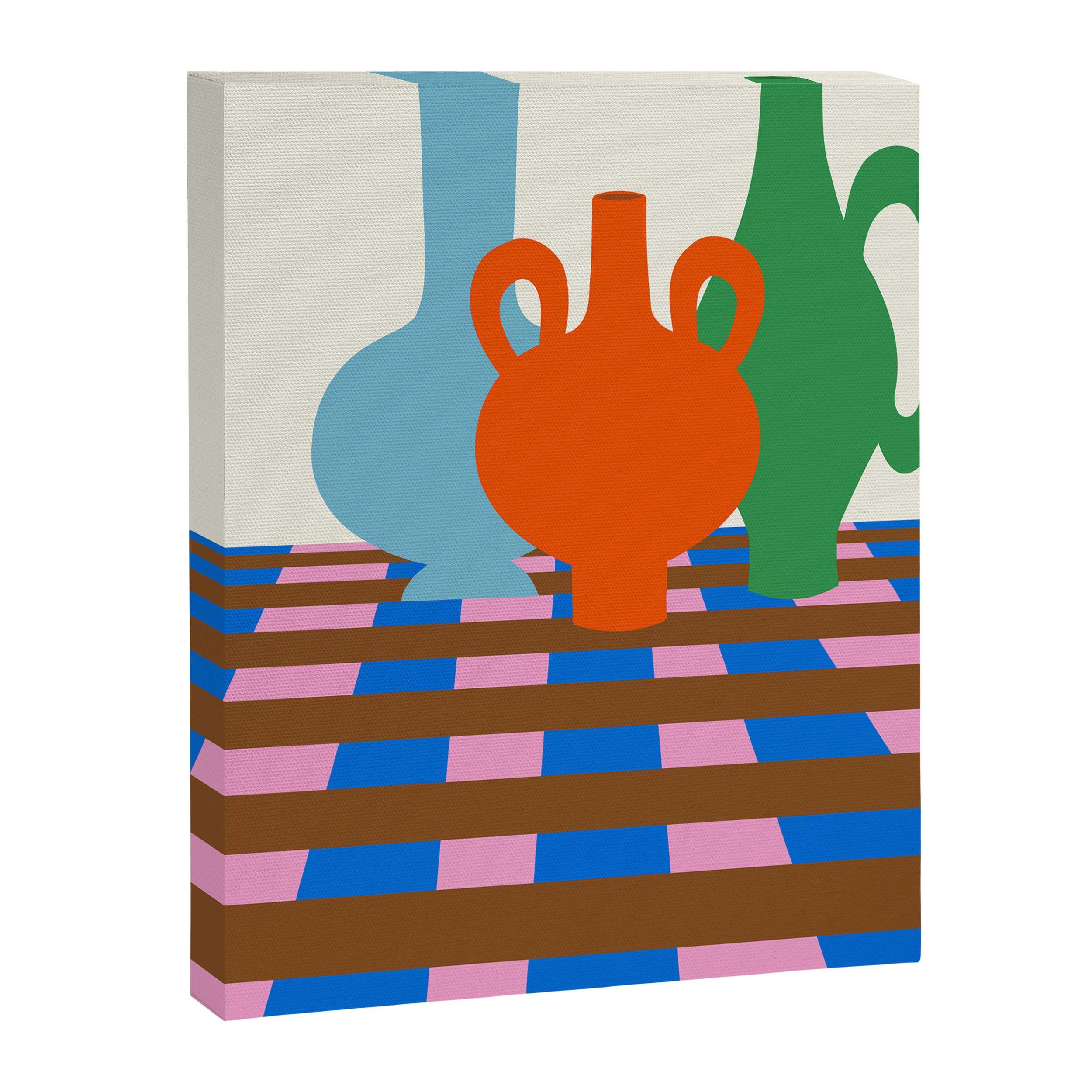 Colorful vases Canvas Print Gallery Image 6