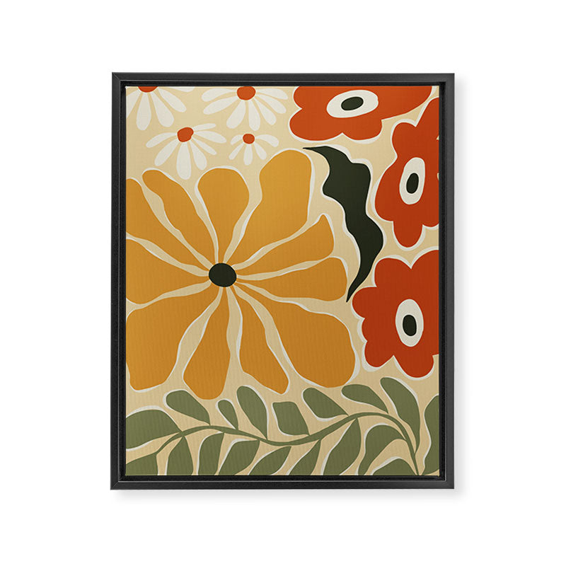 colorful_mid-century  Framed Canvas Print Gallery Image 6