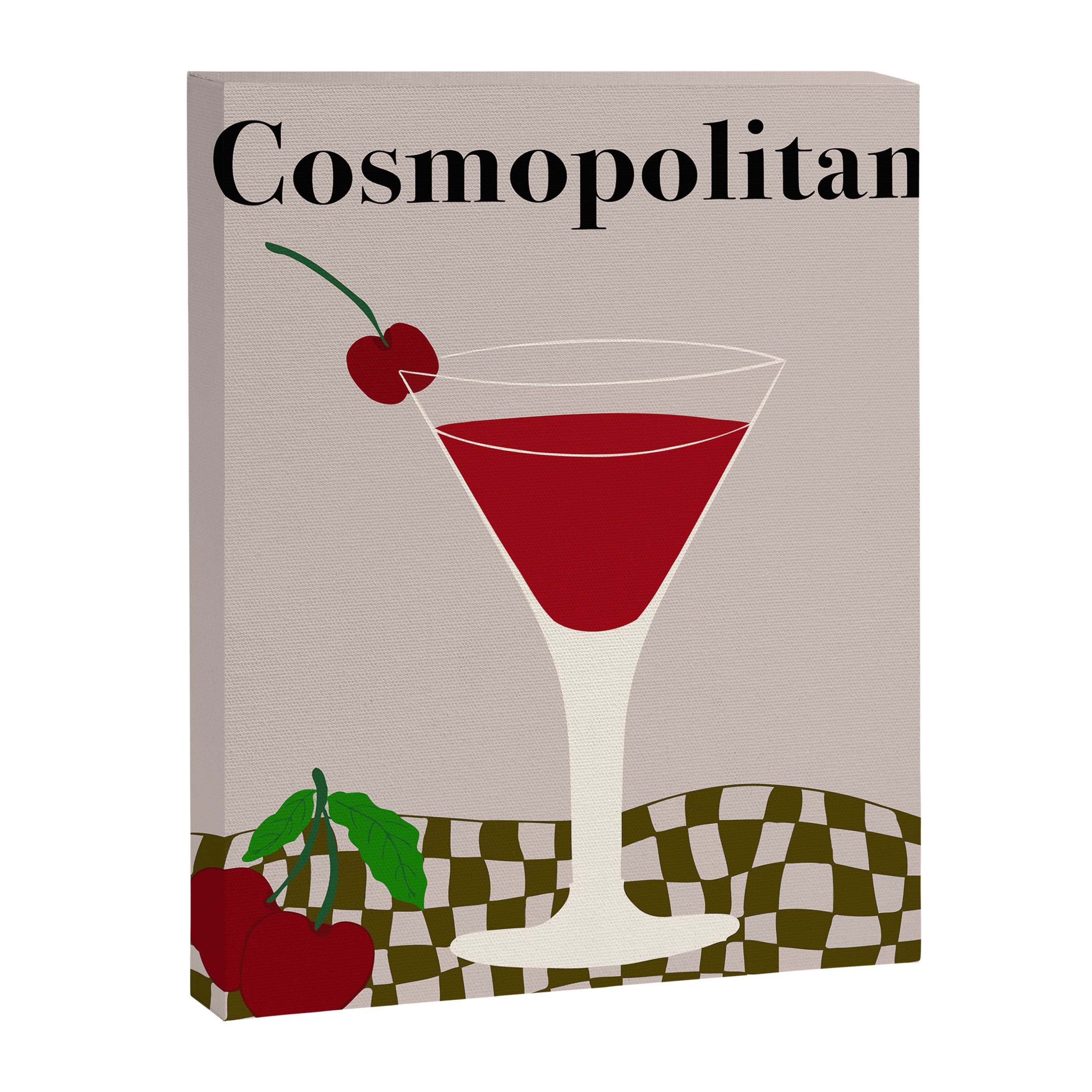 Cosmopolitan Cocktail Canvas Print Gallery Image 6