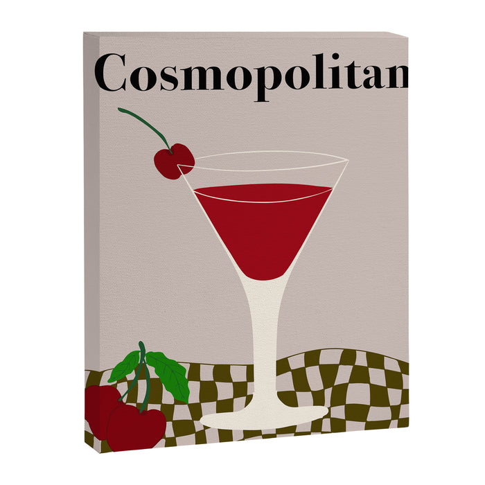 Cosmopolitan Cocktail Canvas Print Gallery Image 1