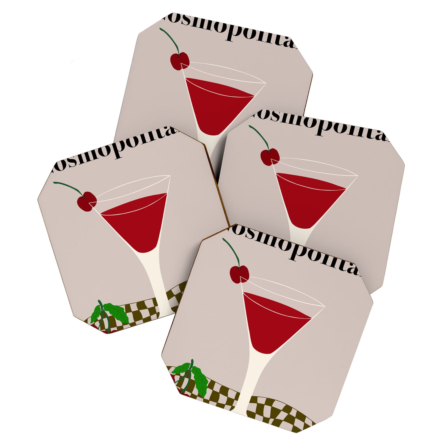 Cosmopolitan Cocktail Coaster Gallery Image 1