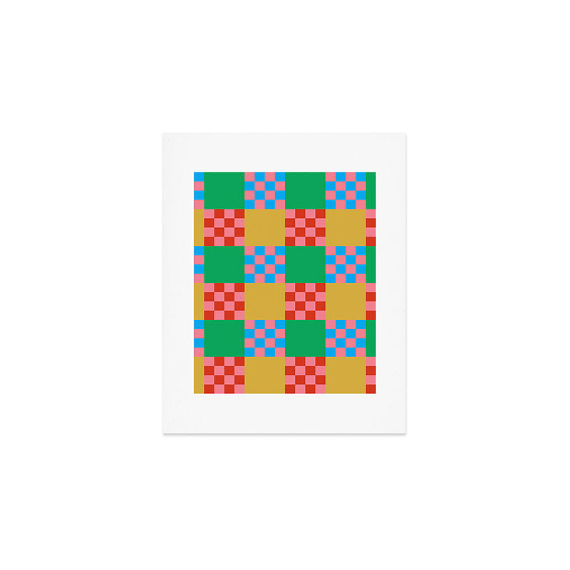 Cubist Illusion Art Print Gallery Image 1