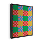 Cubist Illusion Framed Canvas Print Gallery Image 2