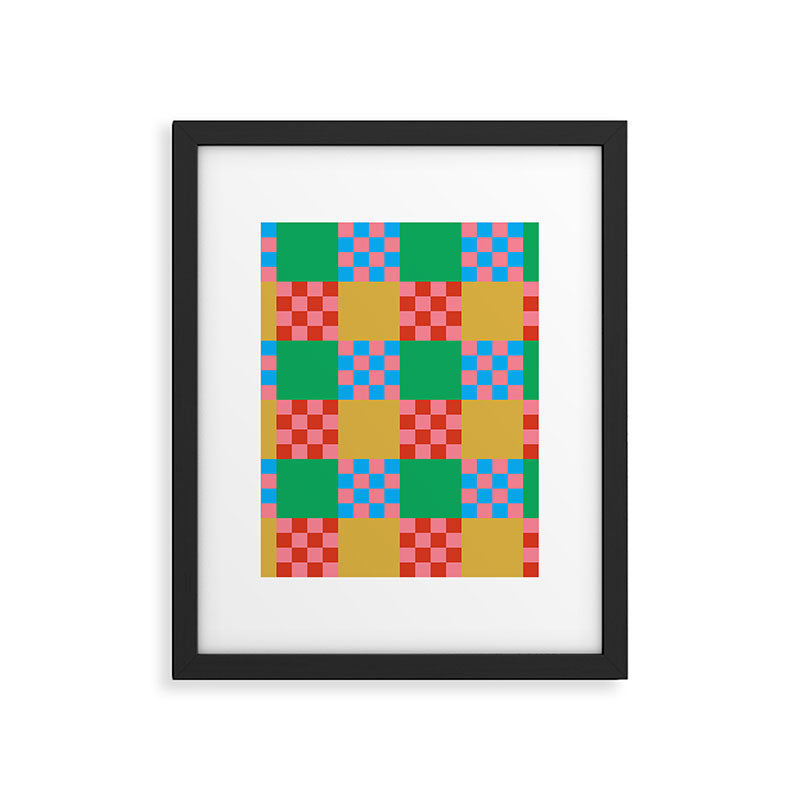 Cubist Illusion Framed Art Print Gallery Image 6