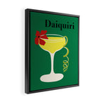 Daiquiri Cocktail  Framed Canvas Print Gallery Image 2