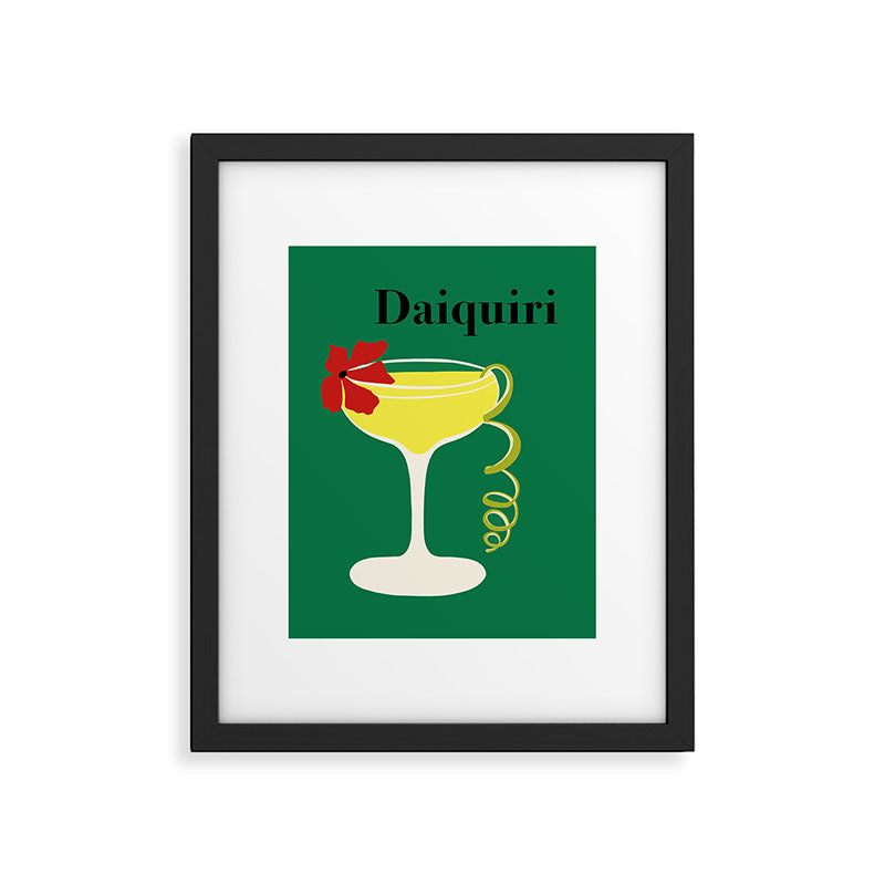 Daiquiri Cocktail  Framed Art Print Gallery Image 5