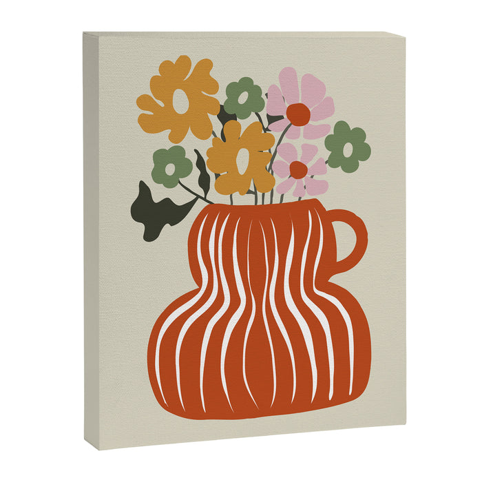 Daisy Jar Canvas Print Gallery Image 1
