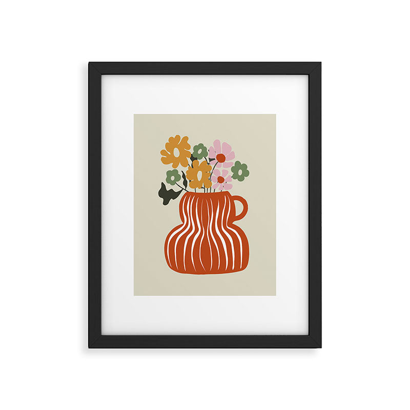 Daisy Jar Framed Art Print Gallery Image 4
