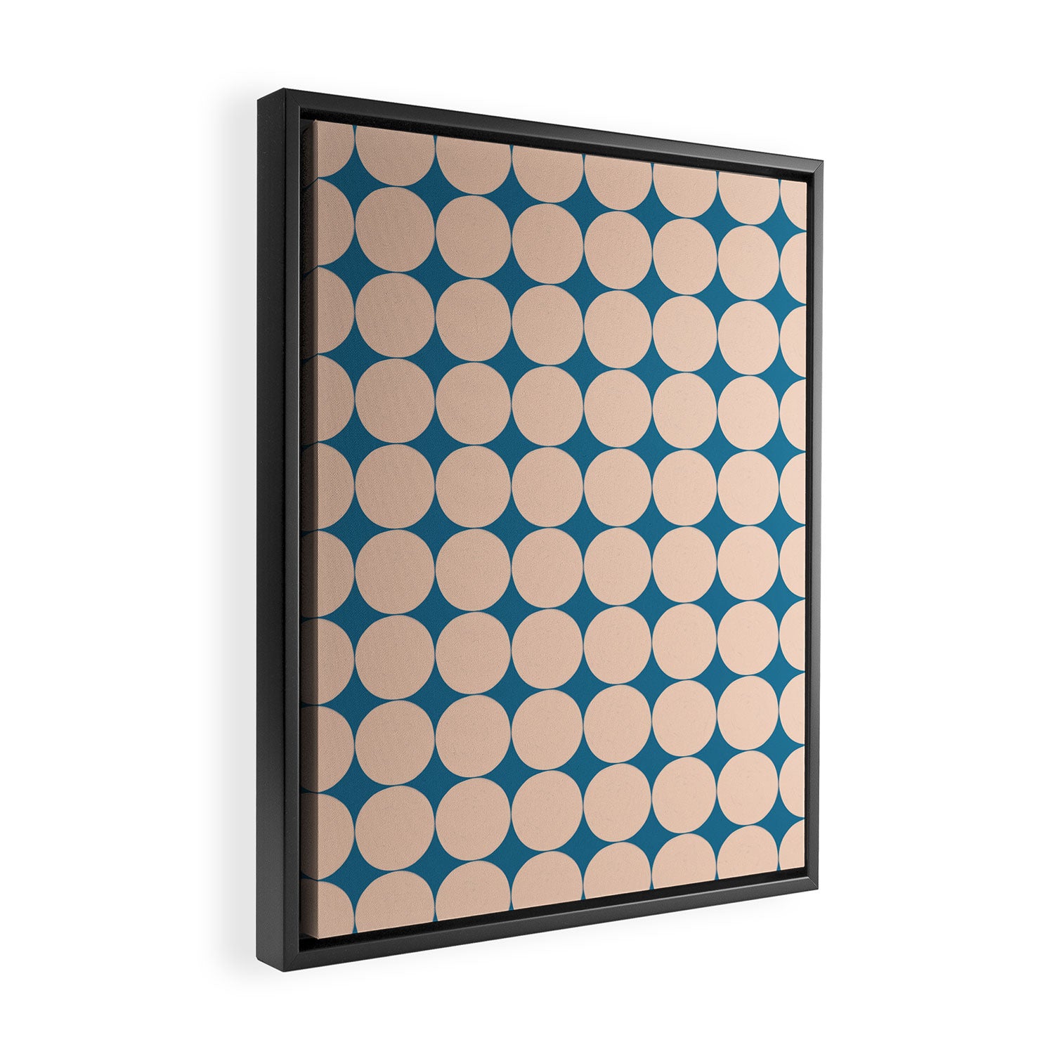 Delicate Circle Framed Canvas Print Gallery Image 2