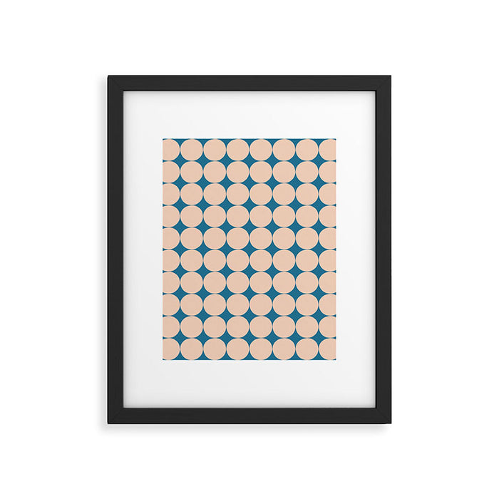 Delicate Circle Framed Art Print Gallery Image 1