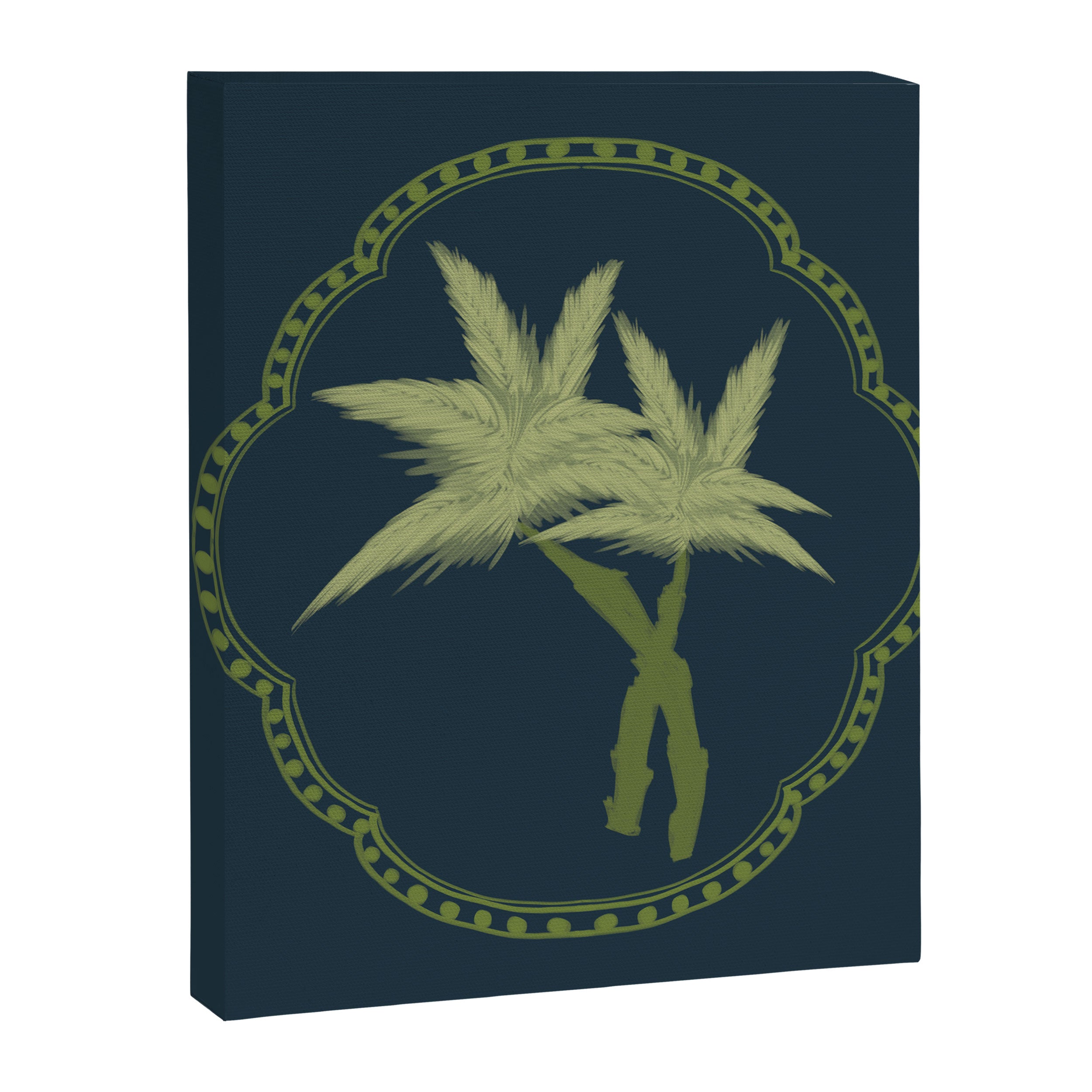 Delicate Palm Canvas Print Gallery Image 8