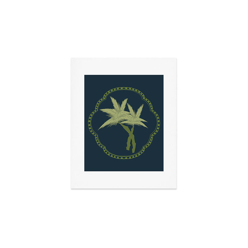 Delicate Palm Art Print Gallery Image 1
