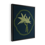 Delicate Palm Framed Canvas Print Gallery Image 2