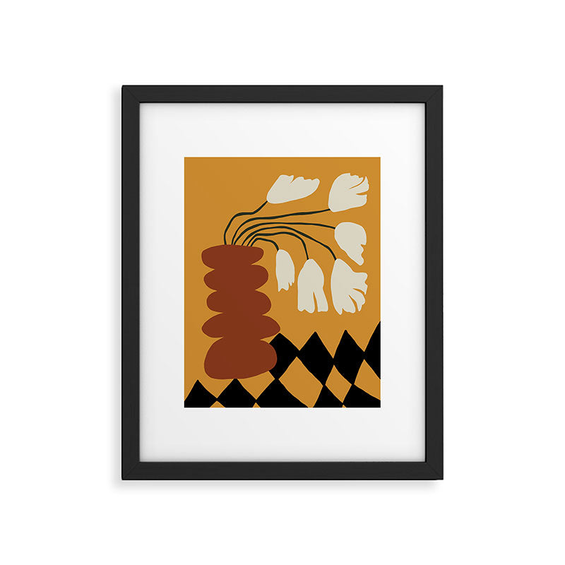 Dropping flower-pot  Framed Art Print Gallery Image 5