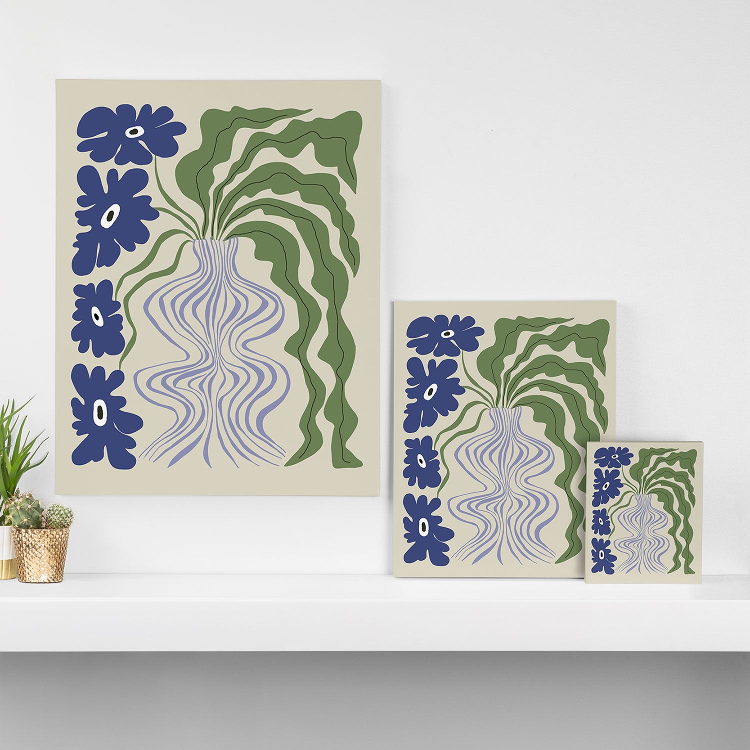 Dropping leaf plant  Canvas Print Gallery Image 3