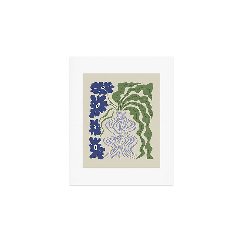Dropping leaf plant  Art Print Gallery Image 1