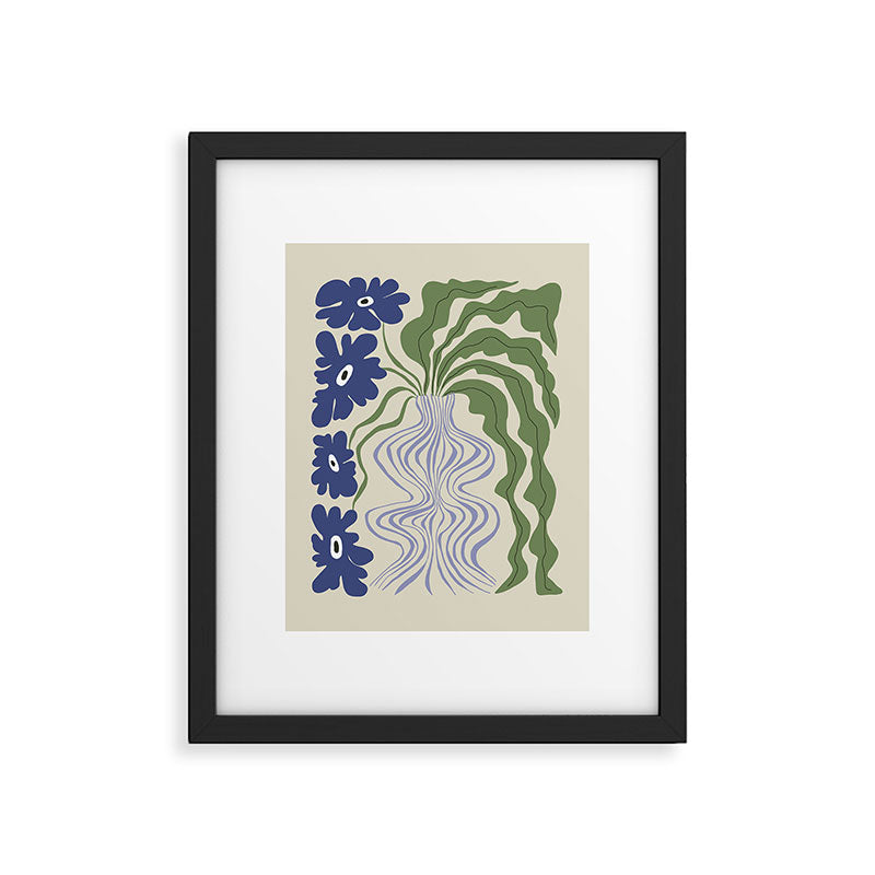 Dropping leaf plant  Framed Art Print Gallery Image 5