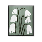 Dropping Tulip Framed Canvas Print Gallery Image 6