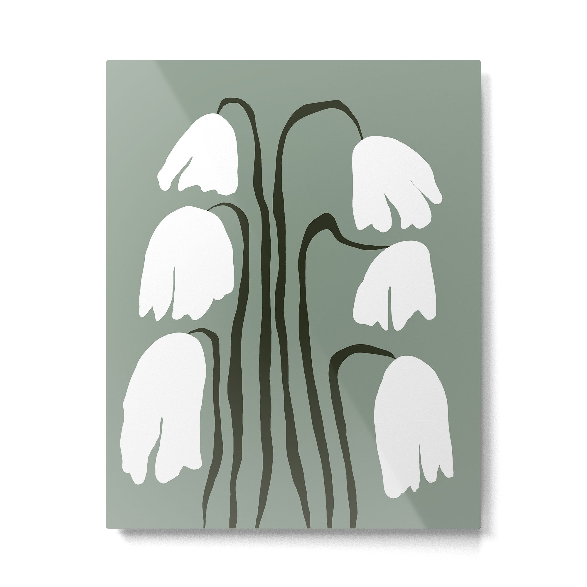 Dropping Tulip Metal Print Gallery Image 4
