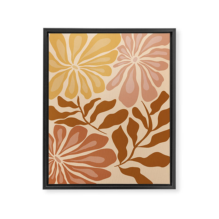 Earthy Elegance Framed Canvas Print Gallery Image 1