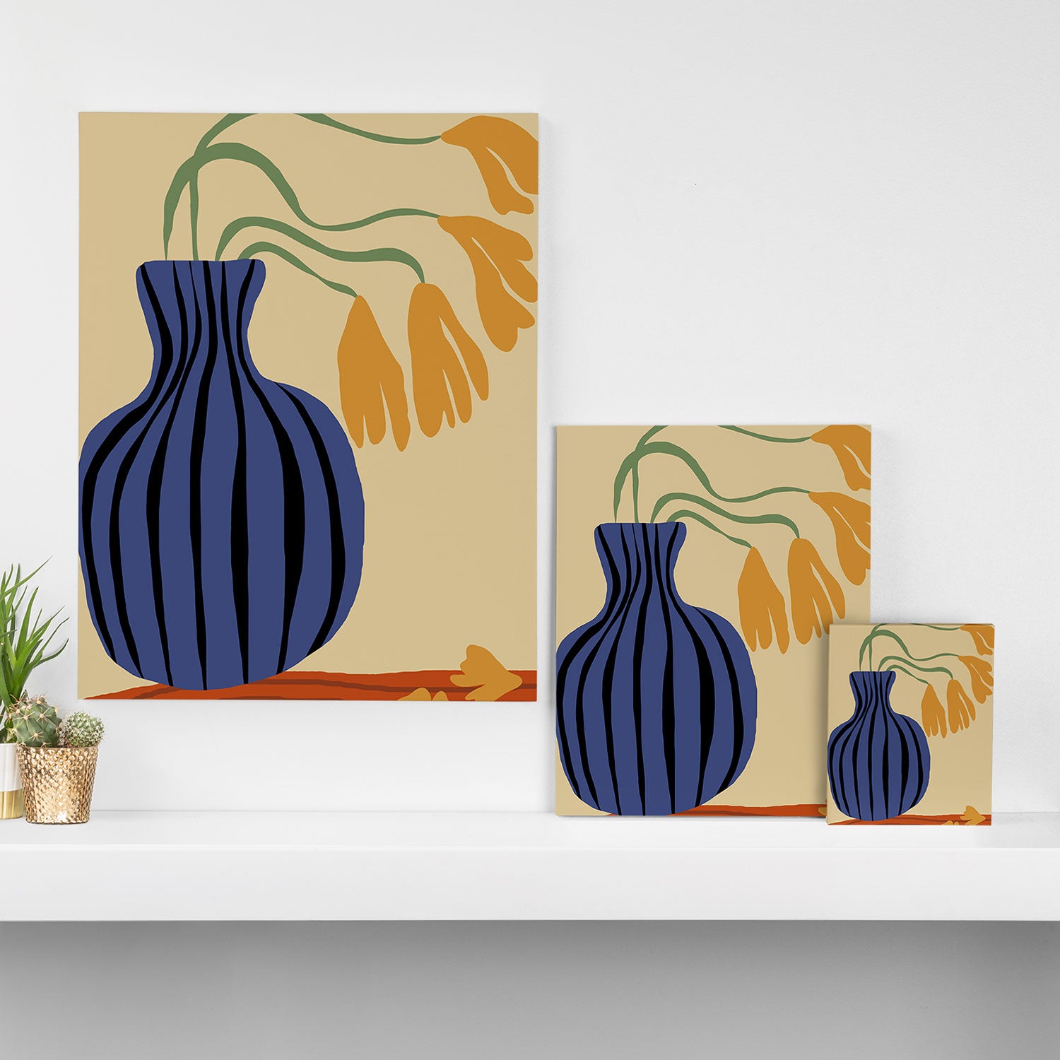Falling petals  Canvas Print Gallery Image 3
